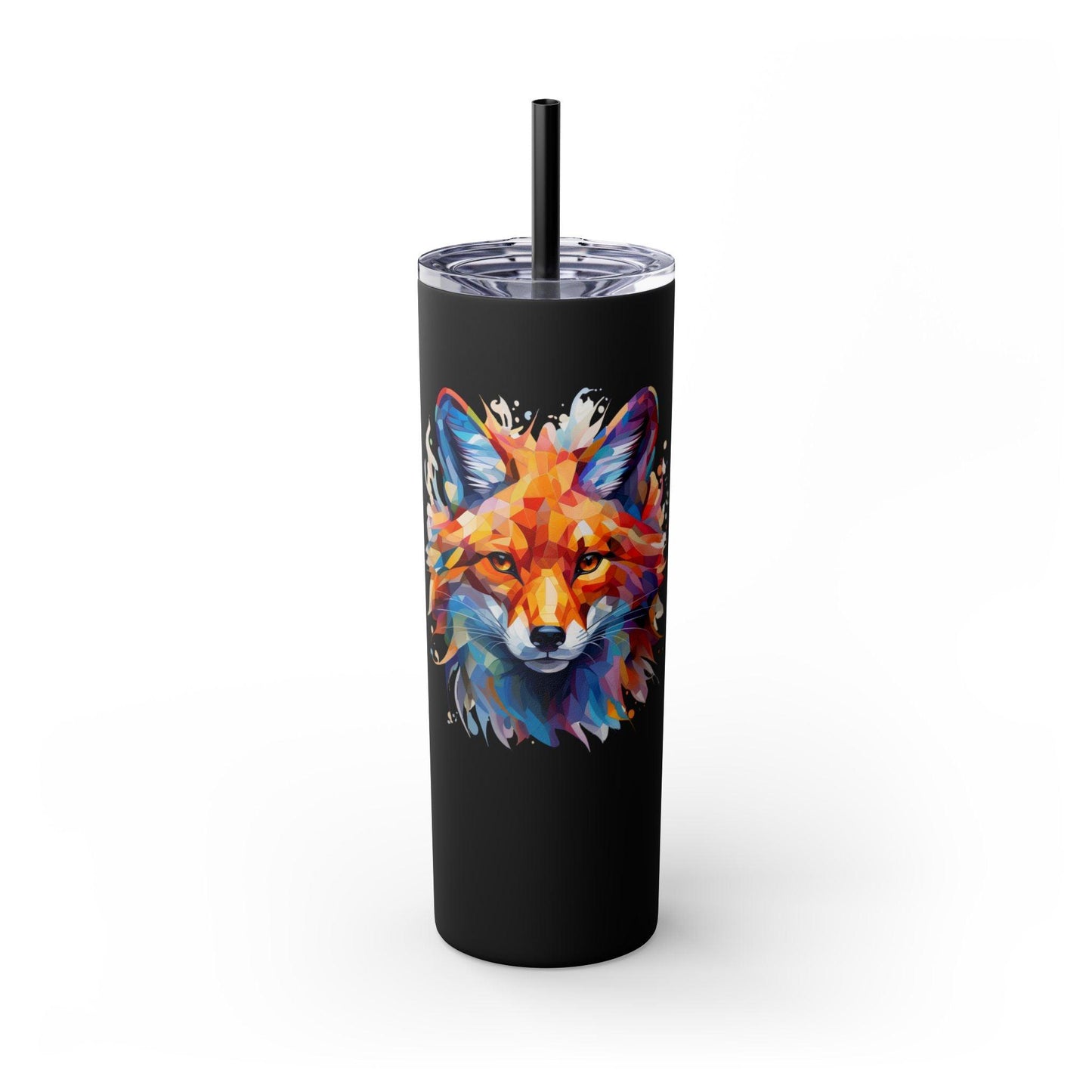 Fox's Mysterious Charm Limited Edition 20 oz Geometric Art Tumbler
