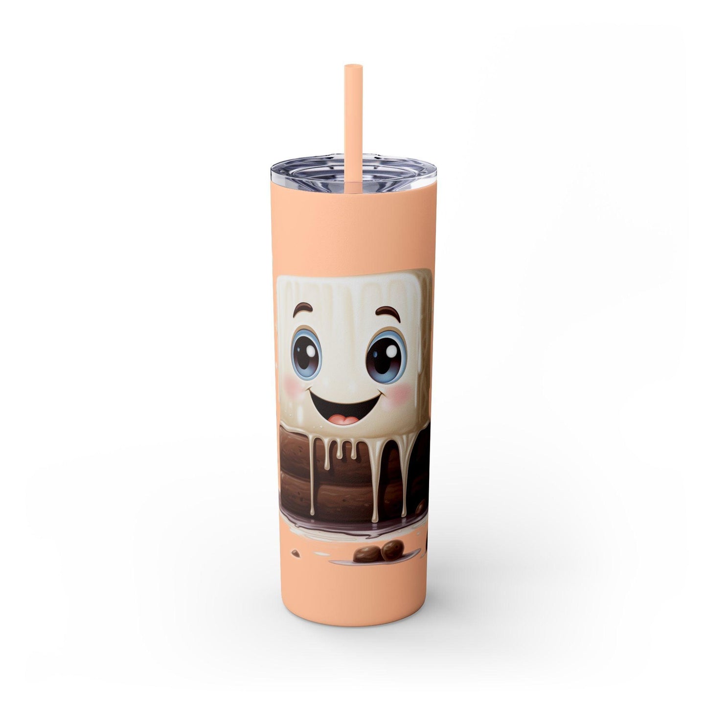 Melting Cute Marshmallow Stainless Steel Tumbler - 20oz