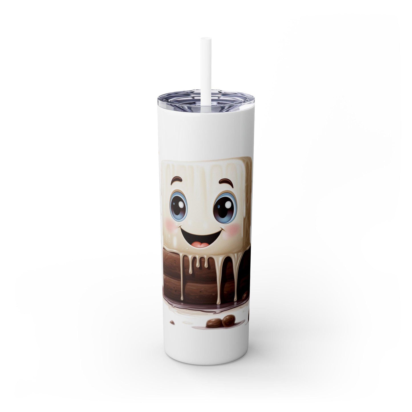 Melting Cute Marshmallow Stainless Steel Tumbler - 20oz