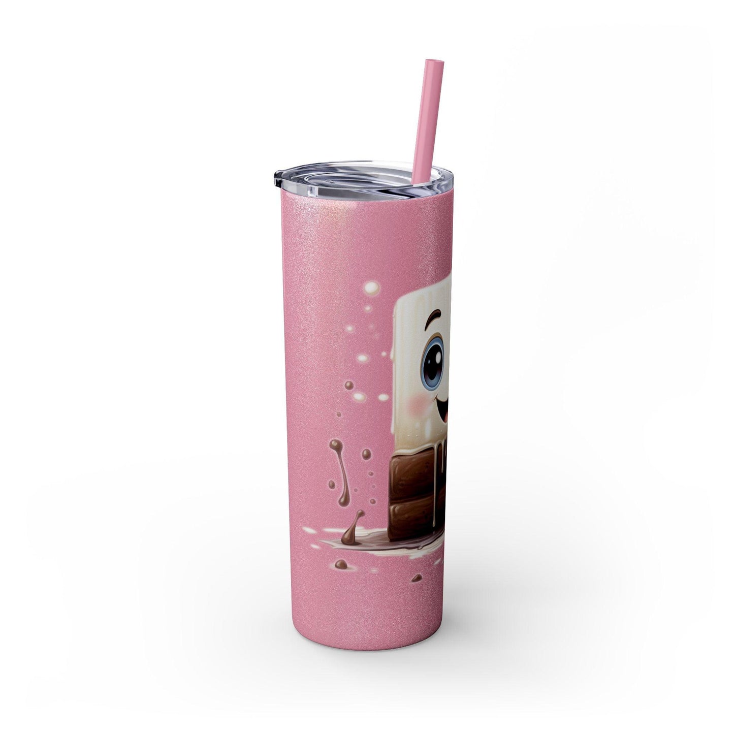 Melting Cute Marshmallow Stainless Steel Tumbler - 20oz