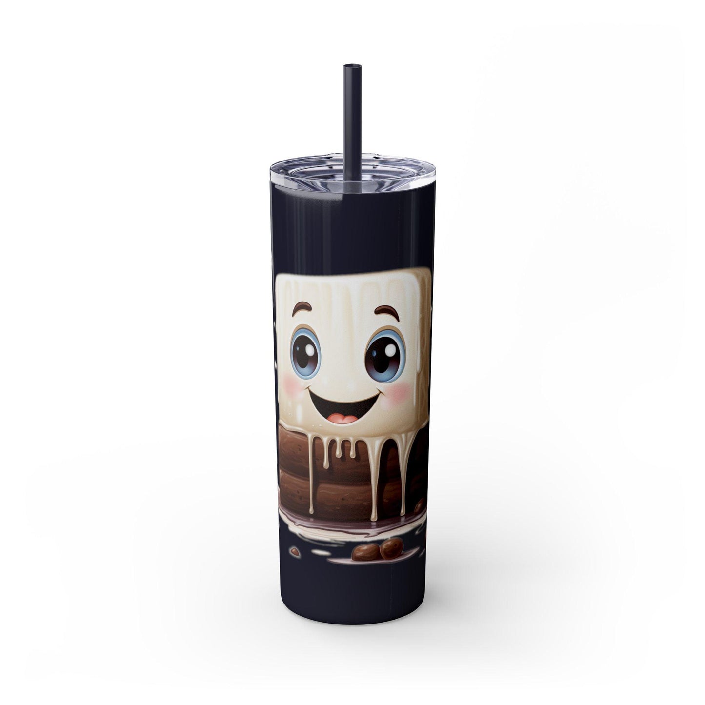 Melting Cute Marshmallow Stainless Steel Tumbler - 20oz