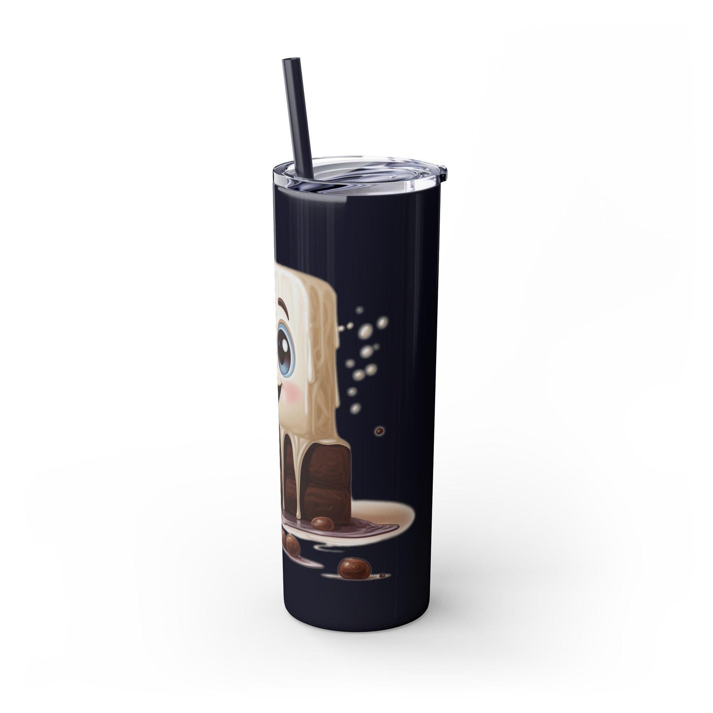 Melting Cute Marshmallow Stainless Steel Tumbler - 20oz