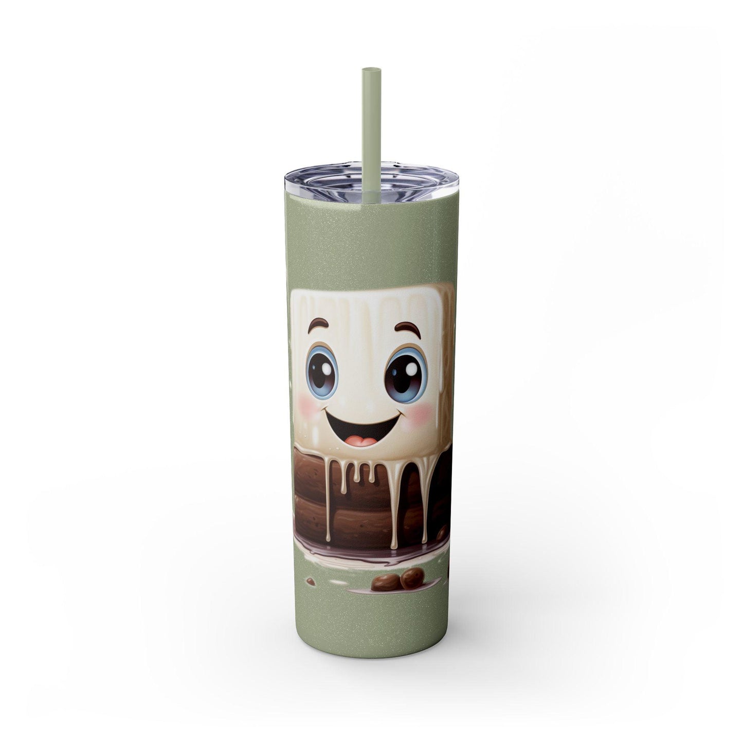 Melting Cute Marshmallow Stainless Steel Tumbler - 20oz