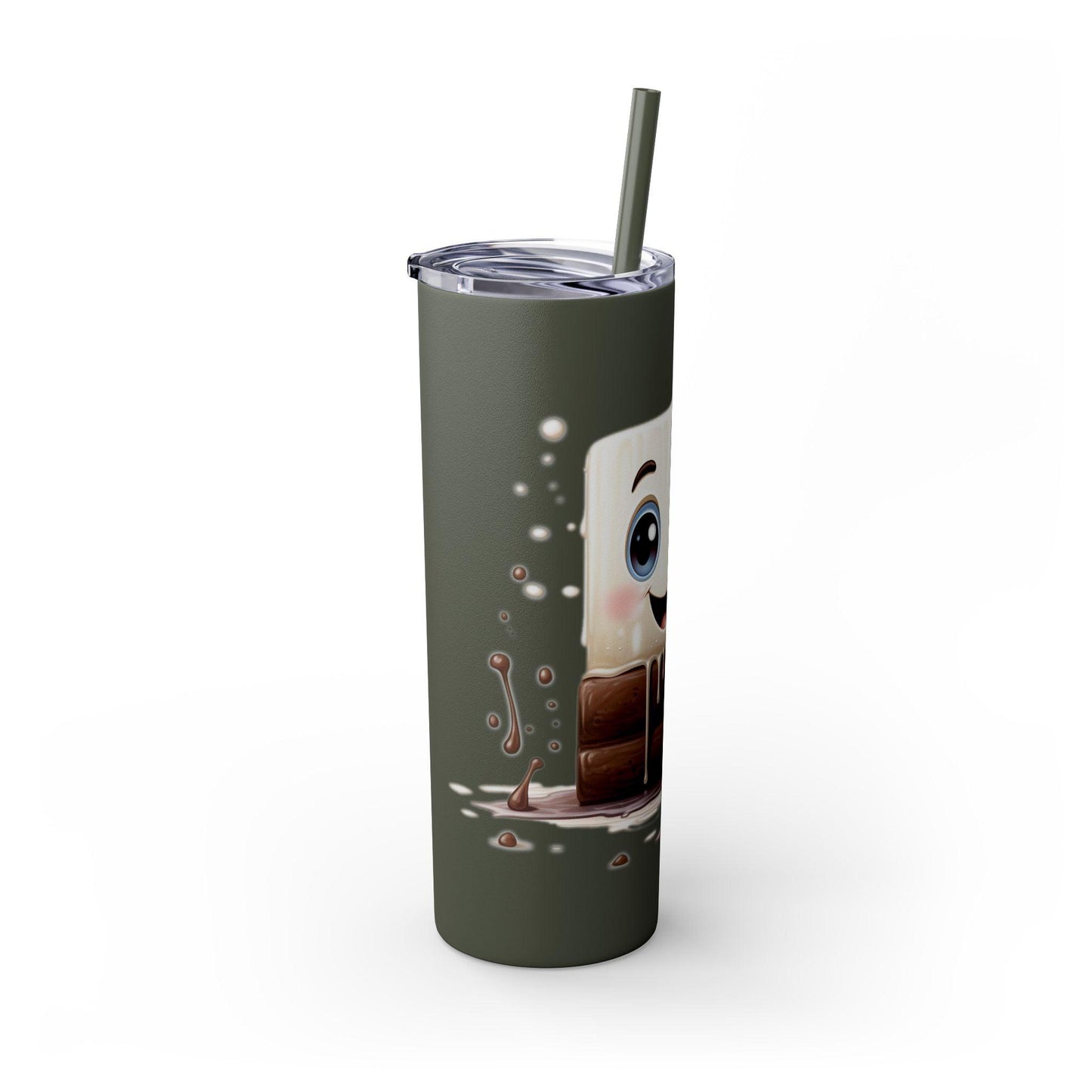 Melting Cute Marshmallow Stainless Steel Tumbler - 20oz