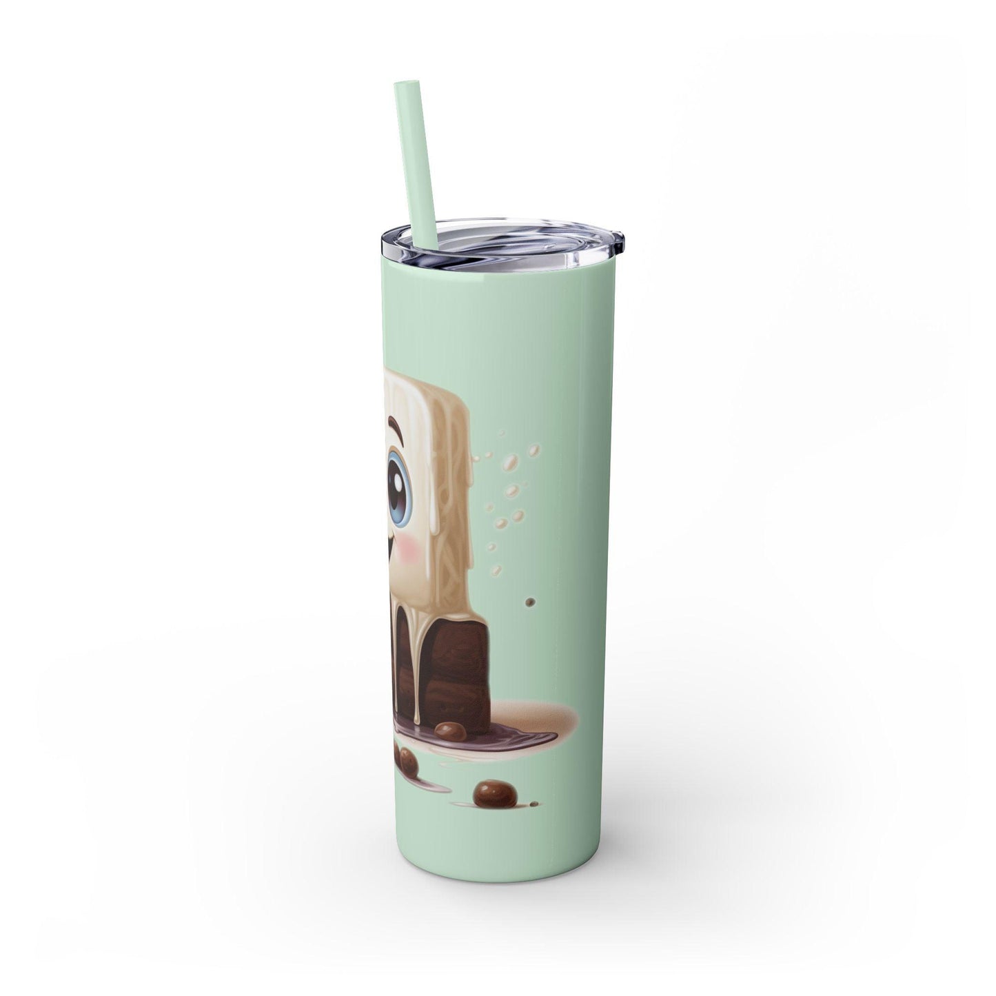 Melting Cute Marshmallow Stainless Steel Tumbler - 20oz