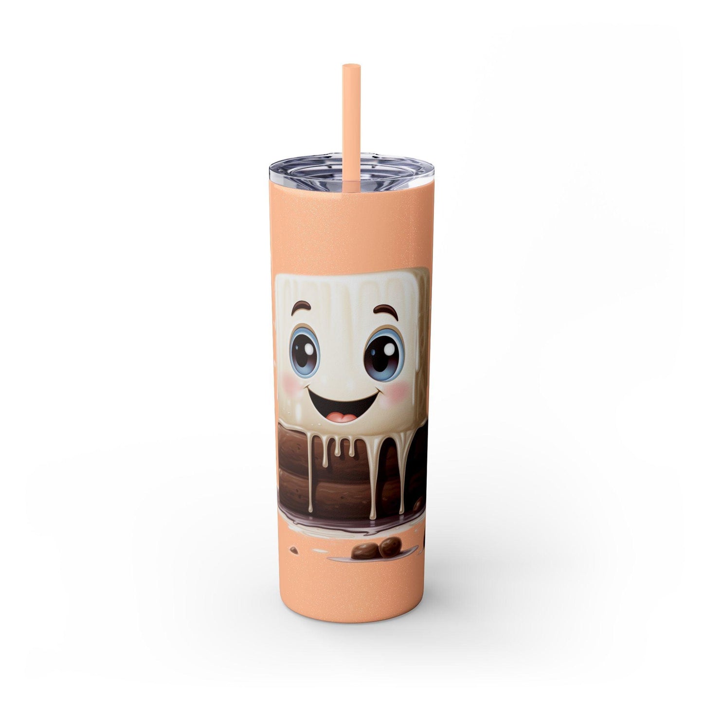 Melting Cute Marshmallow Stainless Steel Tumbler - 20oz