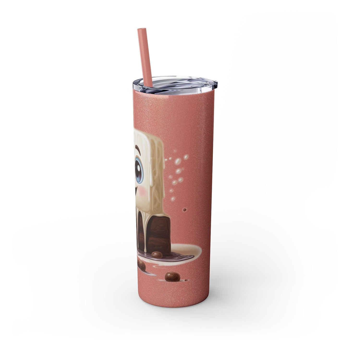 Melting Cute Marshmallow Stainless Steel Tumbler - 20oz
