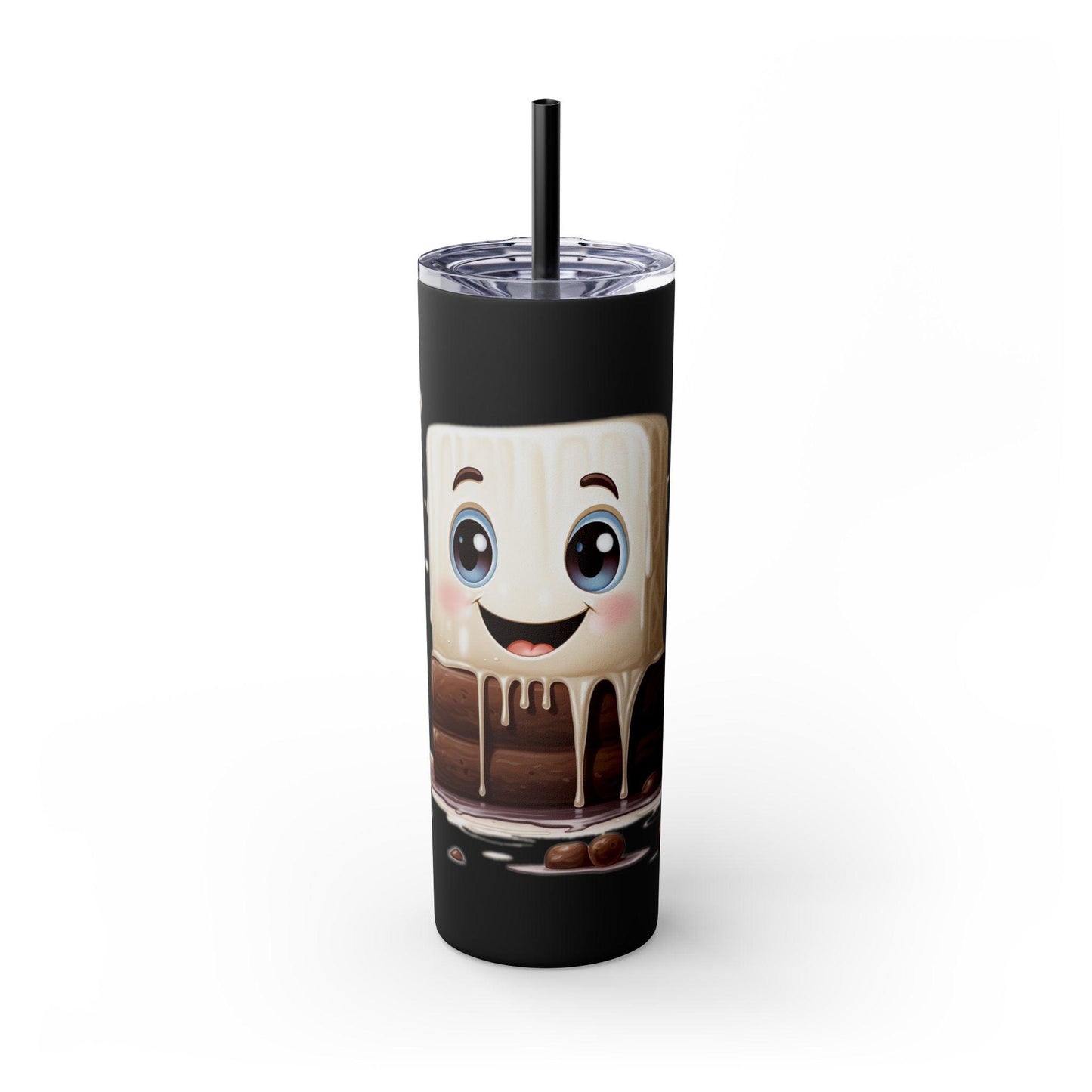Melting Cute Marshmallow Stainless Steel Tumbler - 20oz