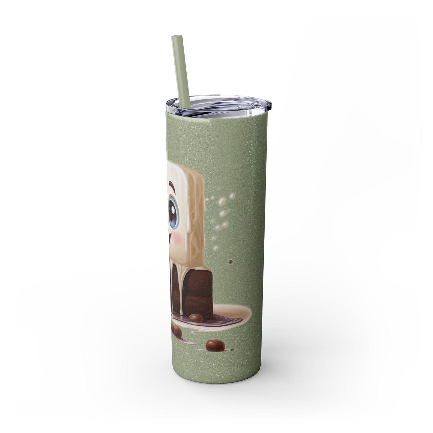 Melting Cute Marshmallow Stainless Steel Tumbler - 20oz