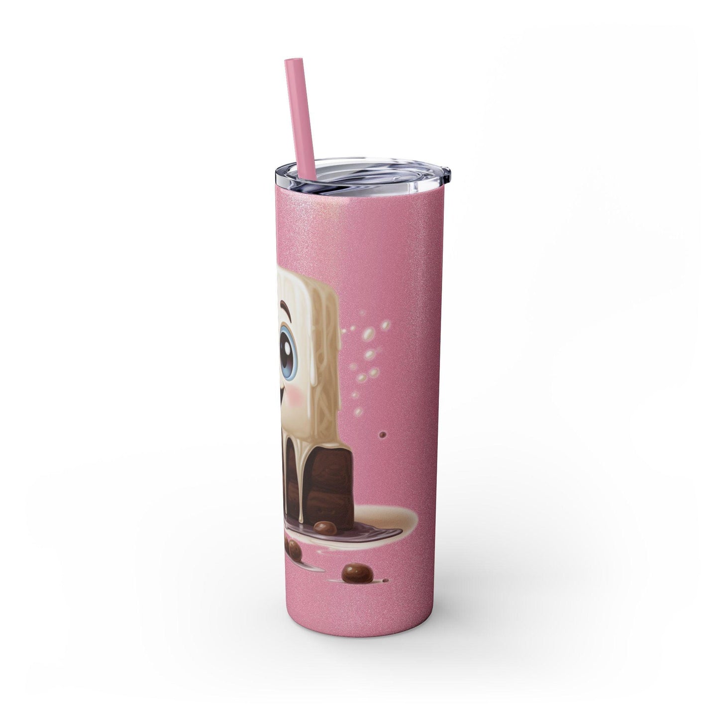 Melting Cute Marshmallow Stainless Steel Tumbler - 20oz