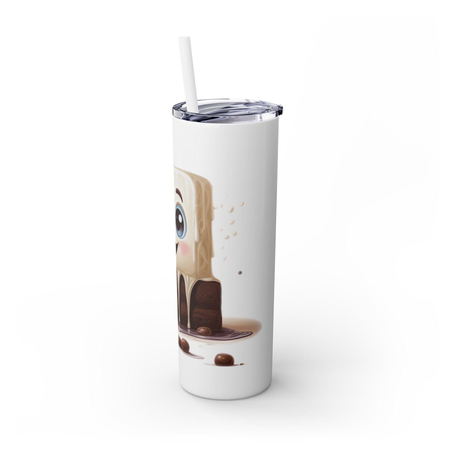 Melting Cute Marshmallow Stainless Steel Tumbler - 20oz