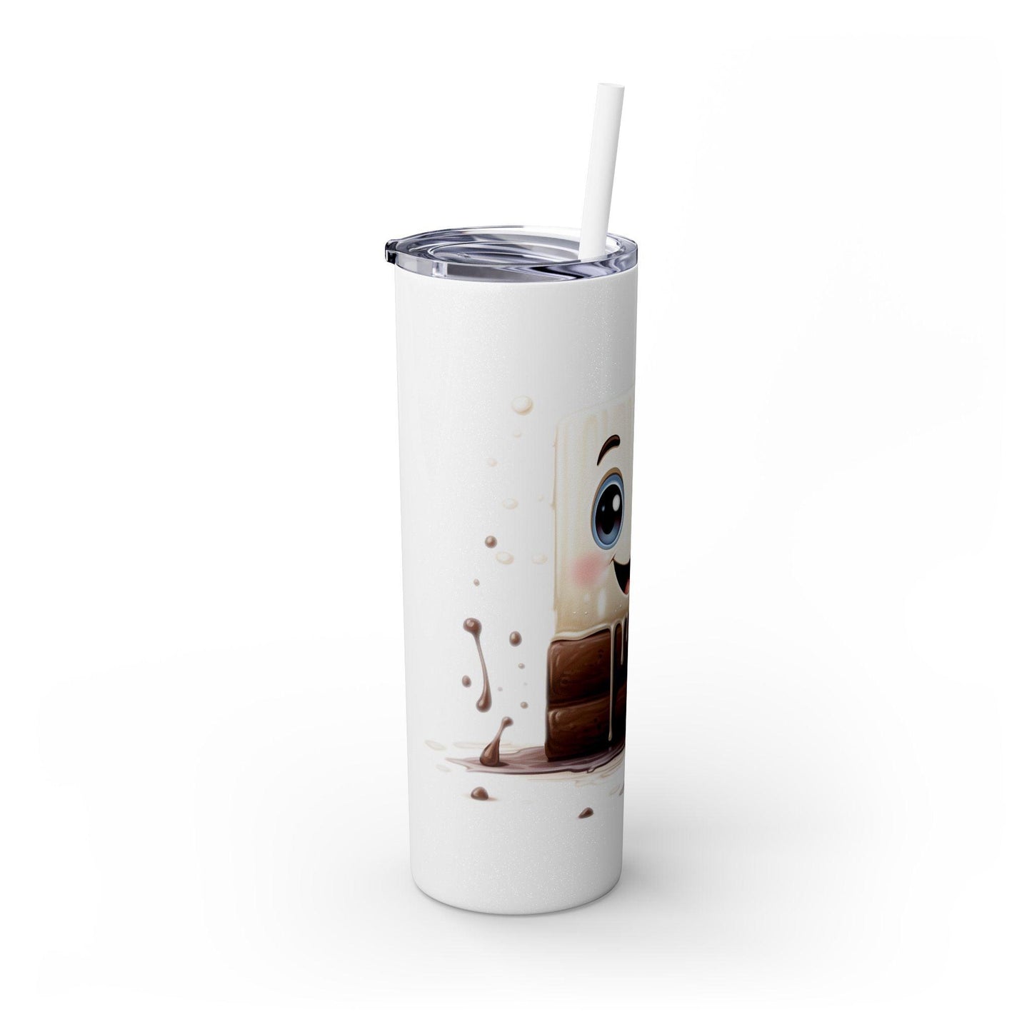 Melting Cute Marshmallow Stainless Steel Tumbler - 20oz