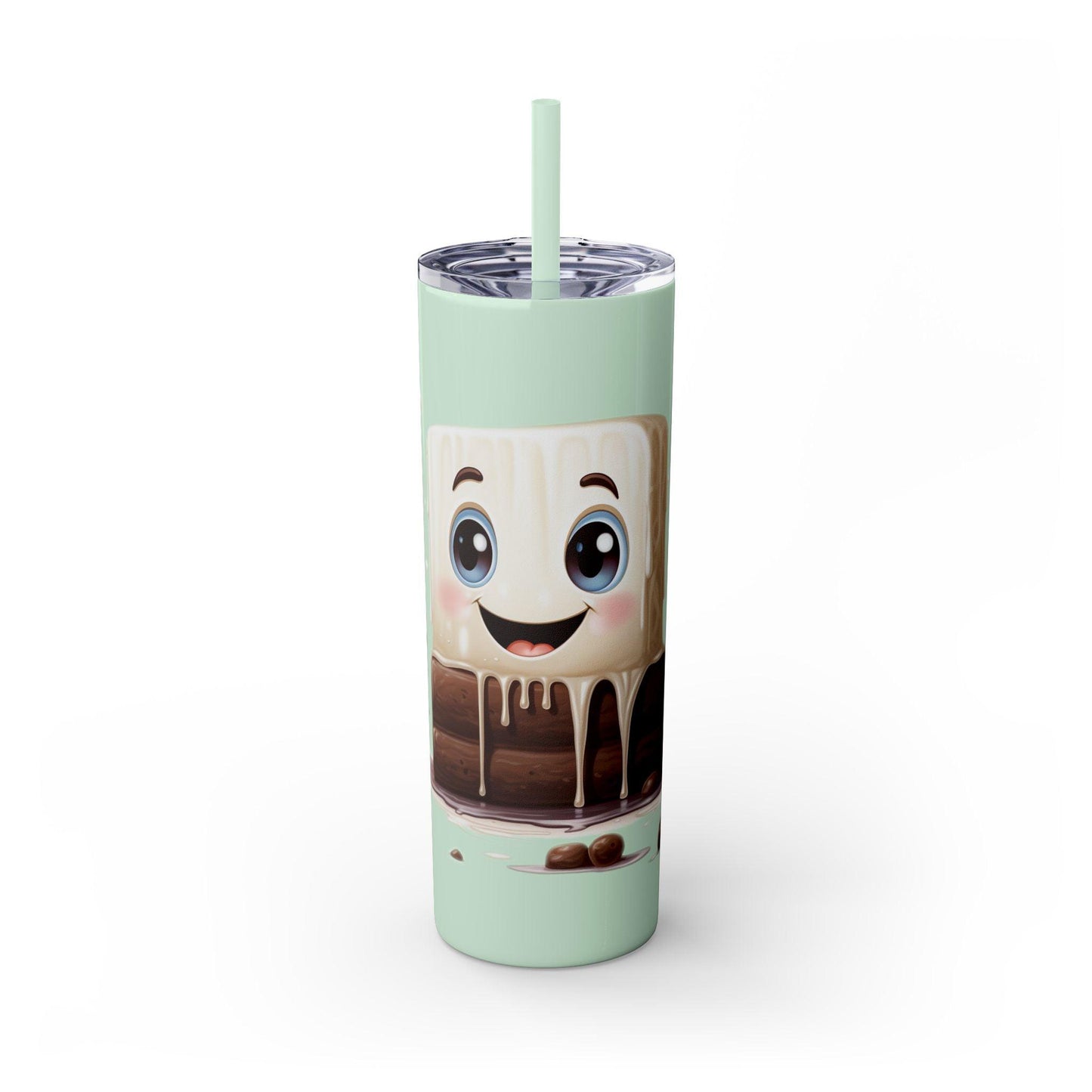 Melting Cute Marshmallow Stainless Steel Tumbler - 20oz