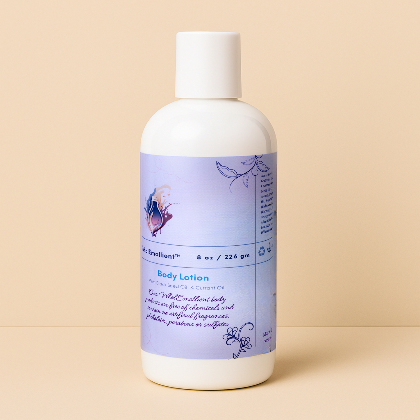 WholEmollient Body Lotion with Black Seed Oil - WholEmollient®
