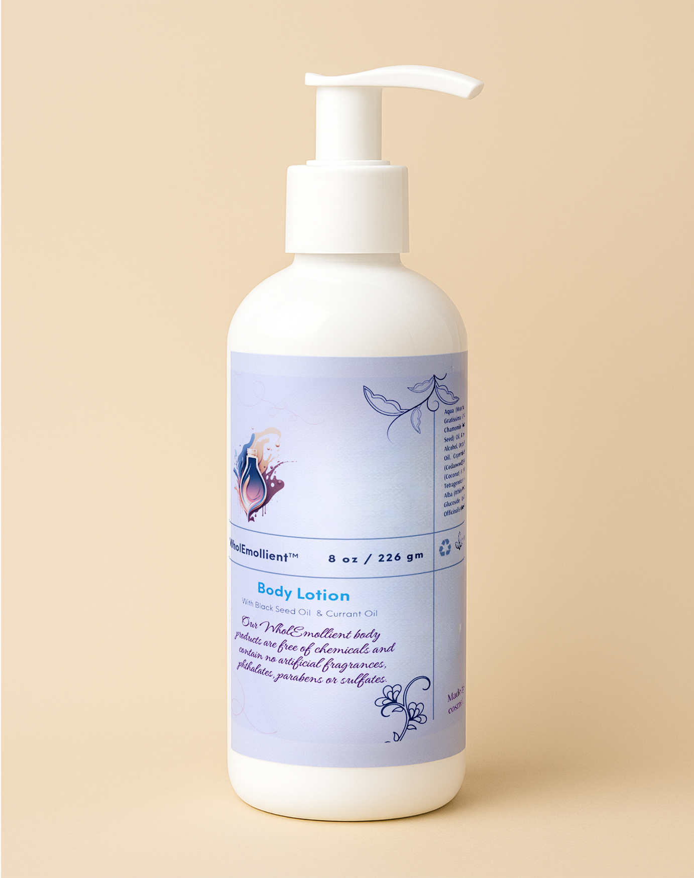 WholEmollient Body Lotion with Black Seed OilÂ