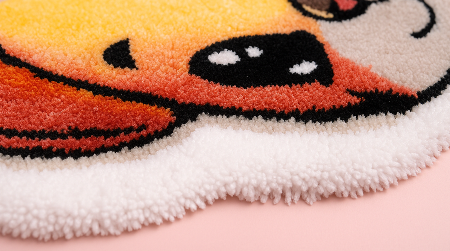 Hand Tufted Prairie Dog Rug