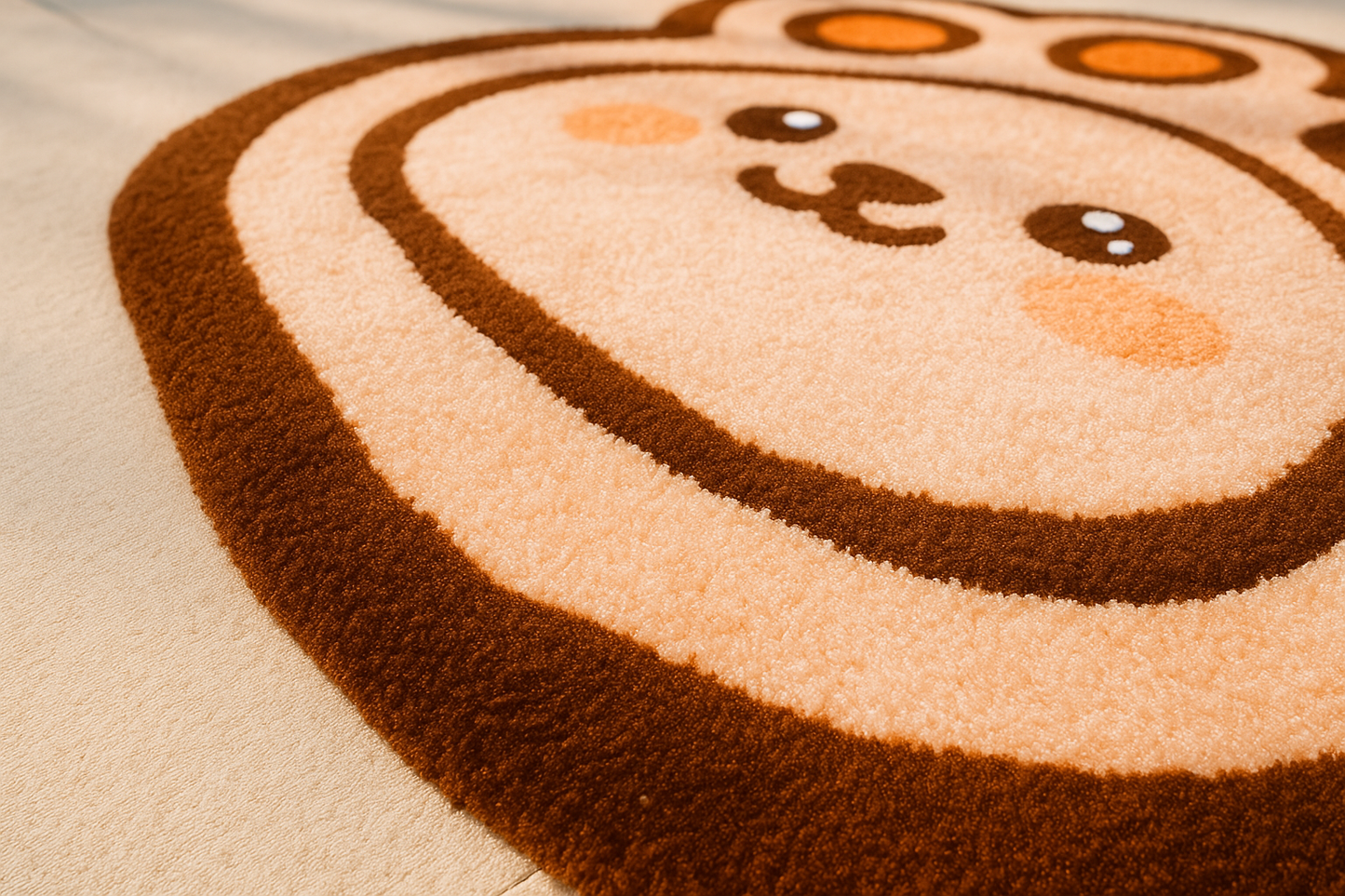 Hand Tufted Paw Print Area Rug