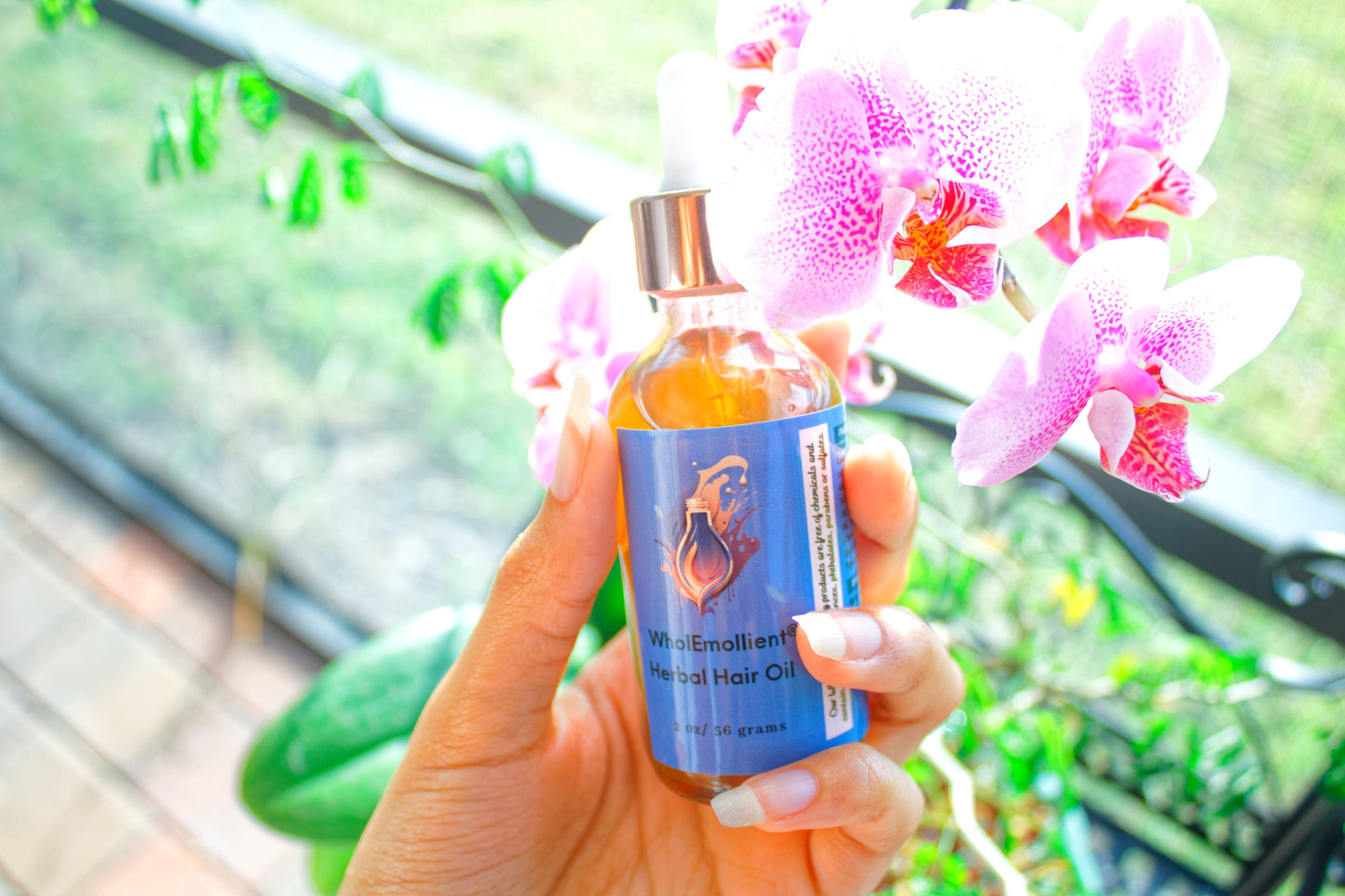 Herbal Hair Oil with Qasil and Chebe