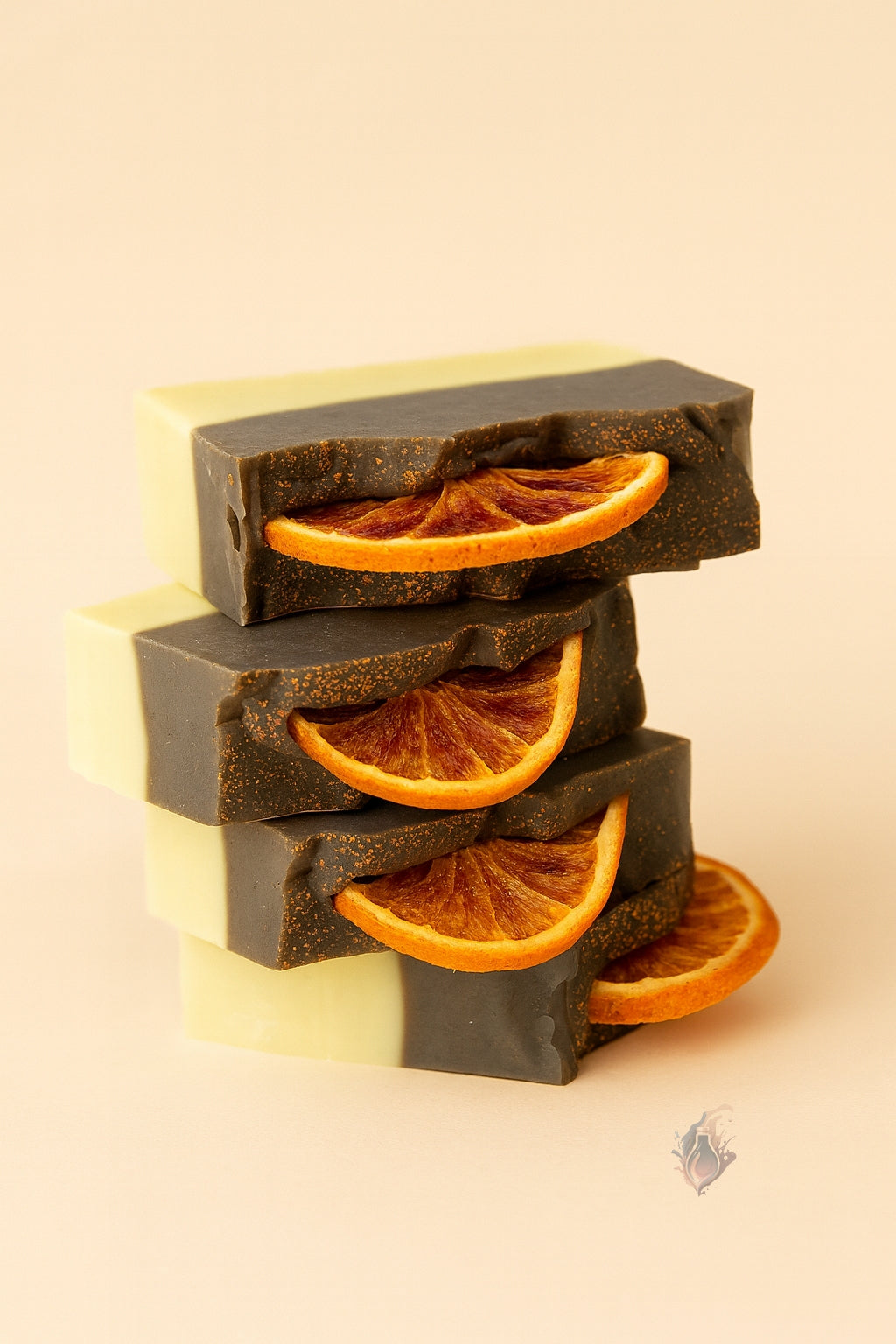 Limited Edition Orange & Charcoal Artisan Soap