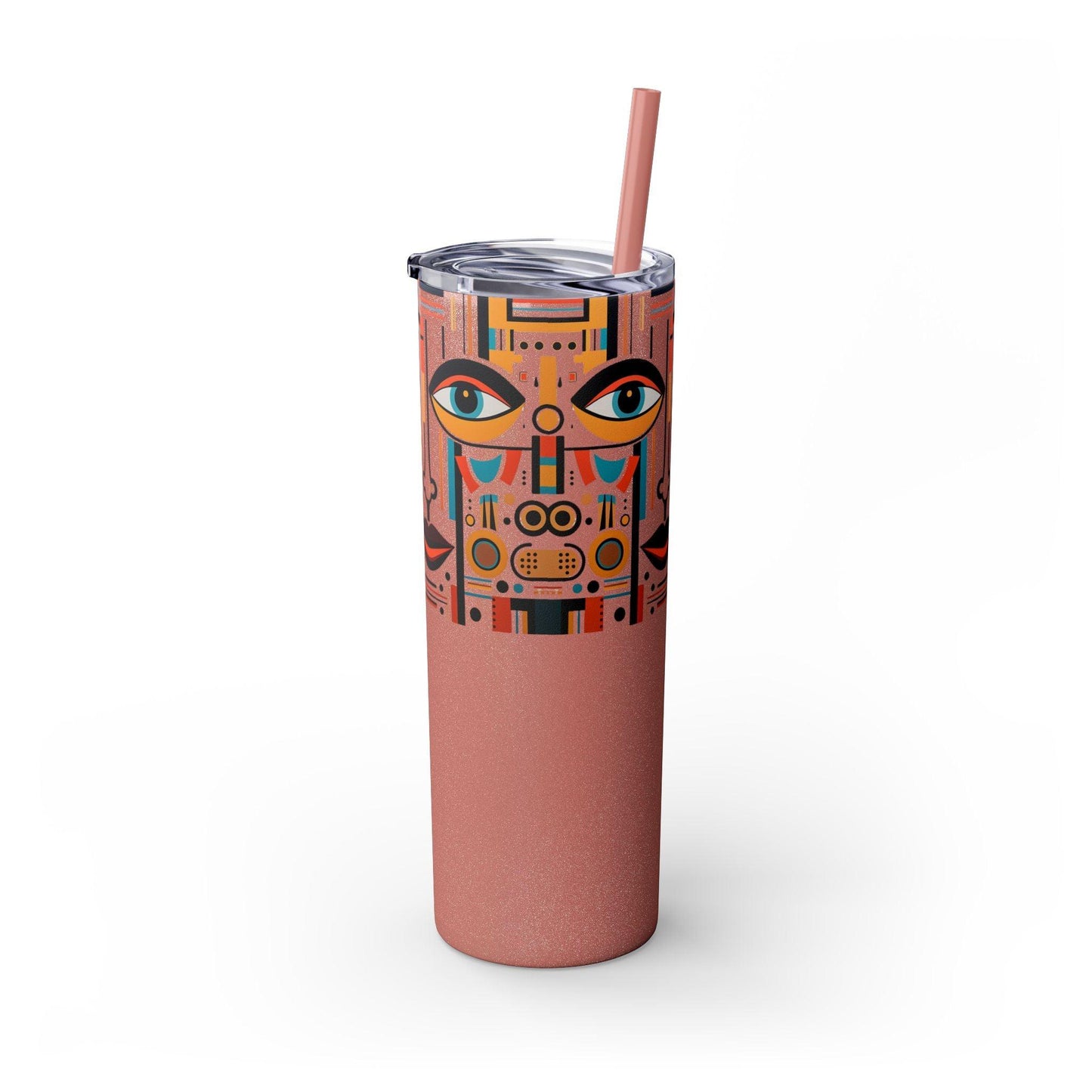 Abstract Expression Limited Edition 20 oz Geometric Art Tumbler: 