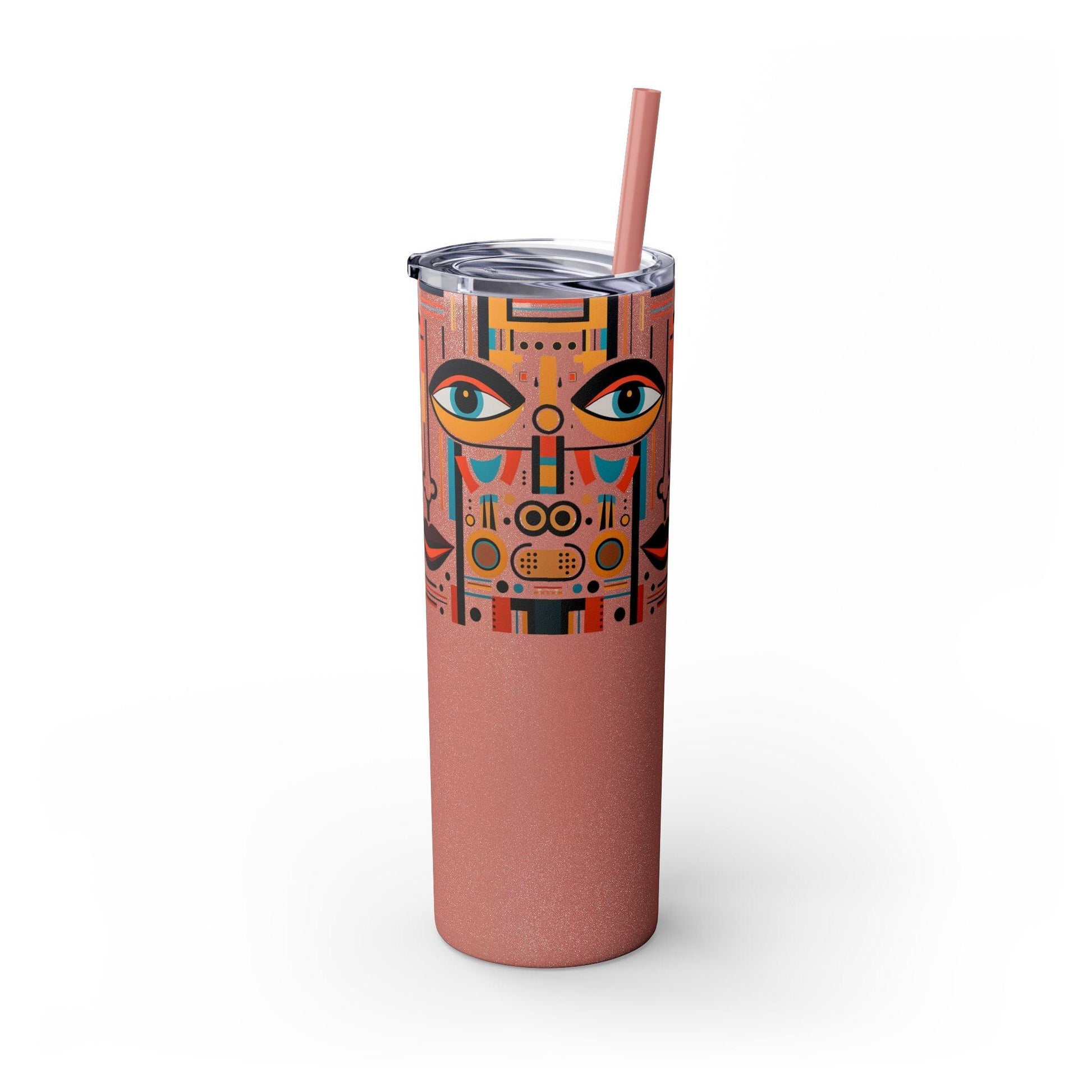 Abstract Expression Limited Edition 20 oz Geometric Art Tumbler: 