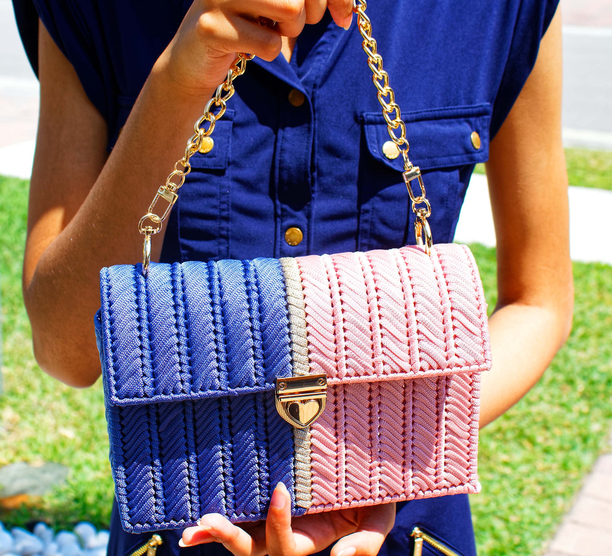 Cobalt & Blush 