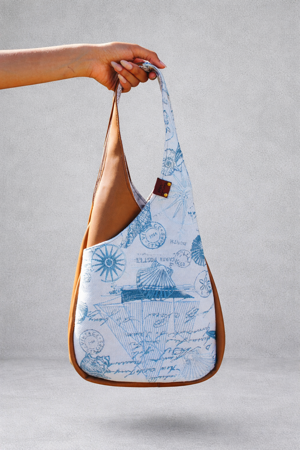 Coastal Toile Blue 