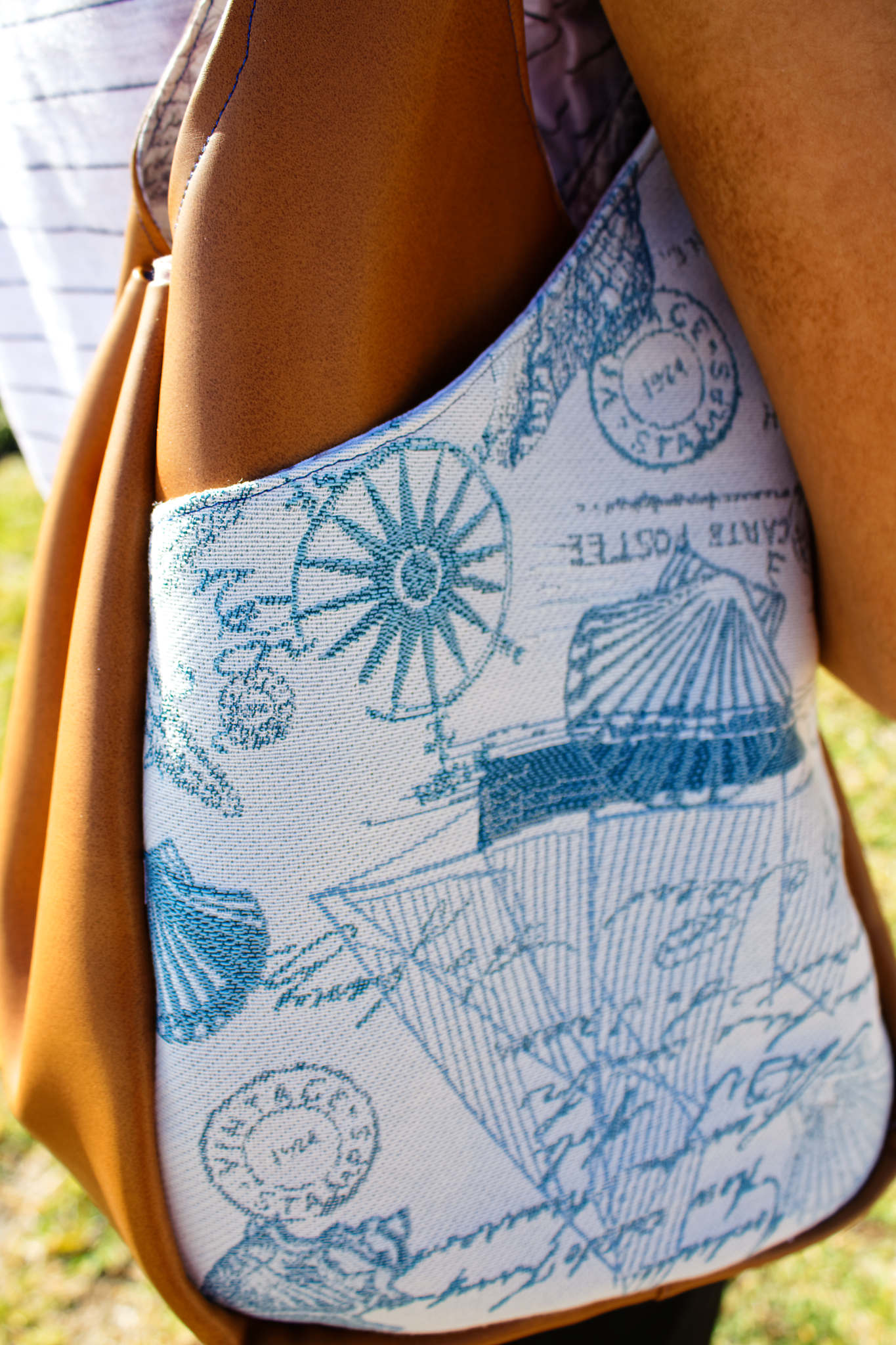 Coastal Toile Blue 