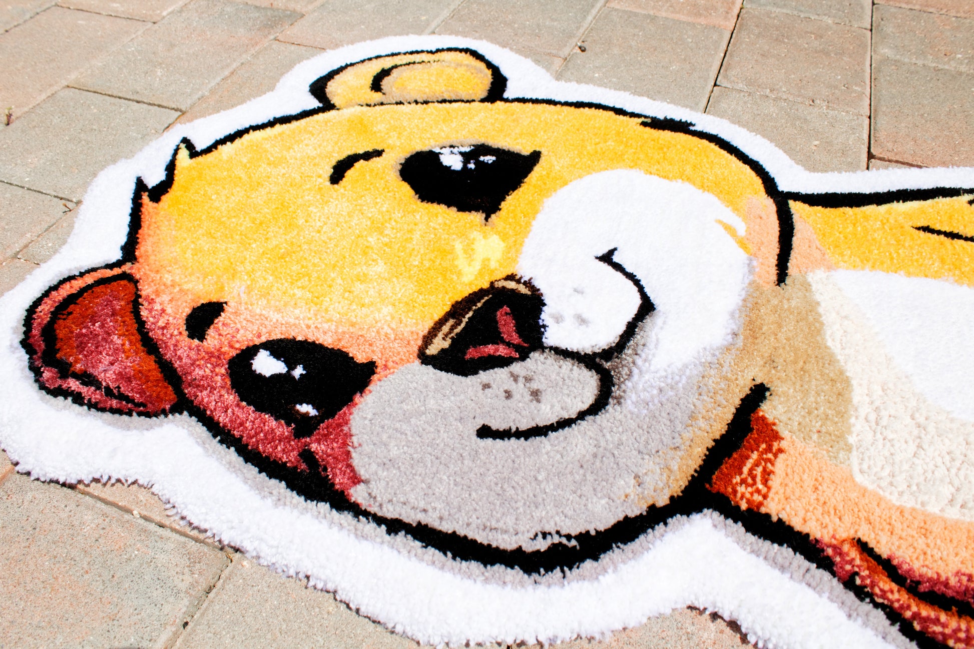 Hand Tufted Prairie Dog Rug 