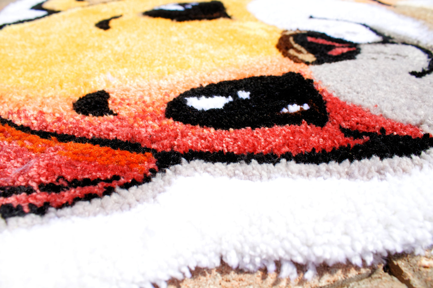 Hand Tufted Prairie Dog Rug 