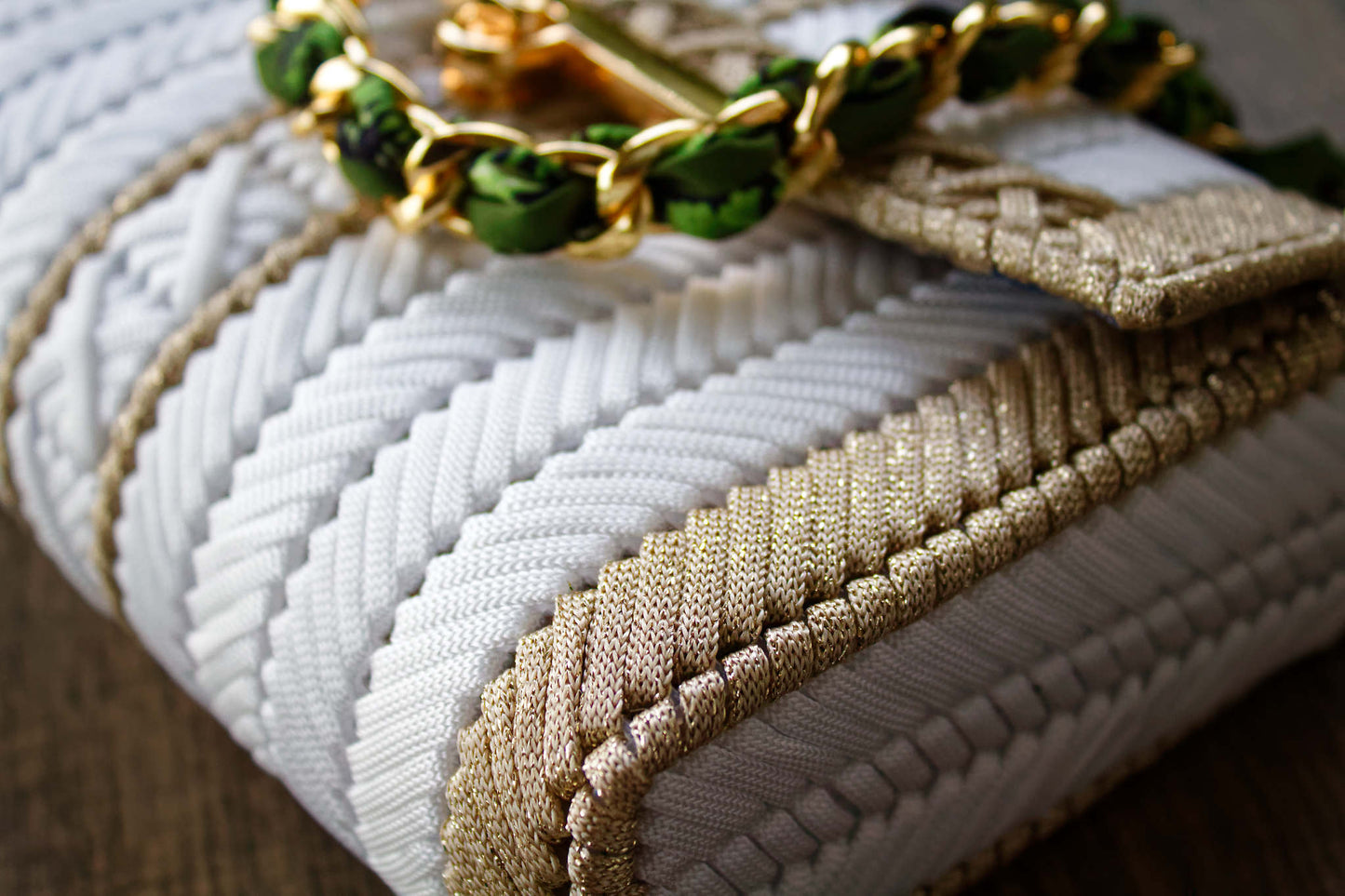 White and Gold 