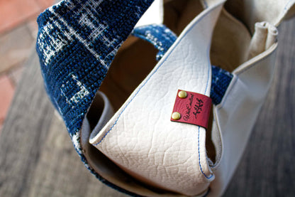 Textured Indigo Weave 